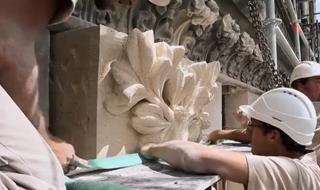 Restauration de la Grande Rose de la Cathédrale de Reims - Epidose 2 : Statuaire