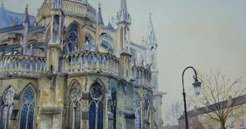Notre Dame de Reims par Jean Coutard